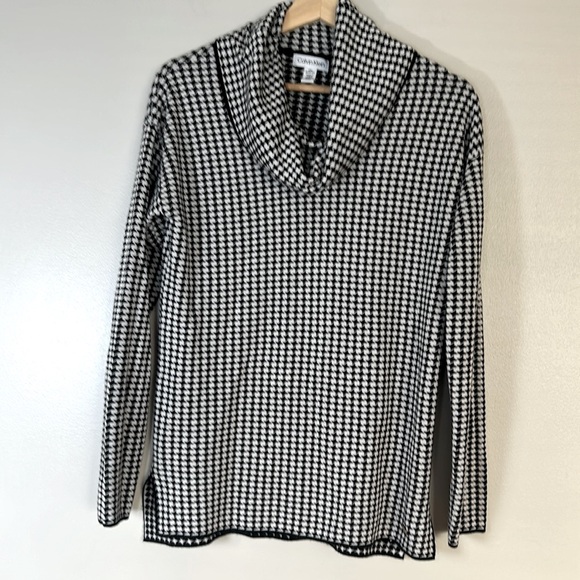 Calvin Klein Turtleneck Oversized Sweater - Picture 2 of 8